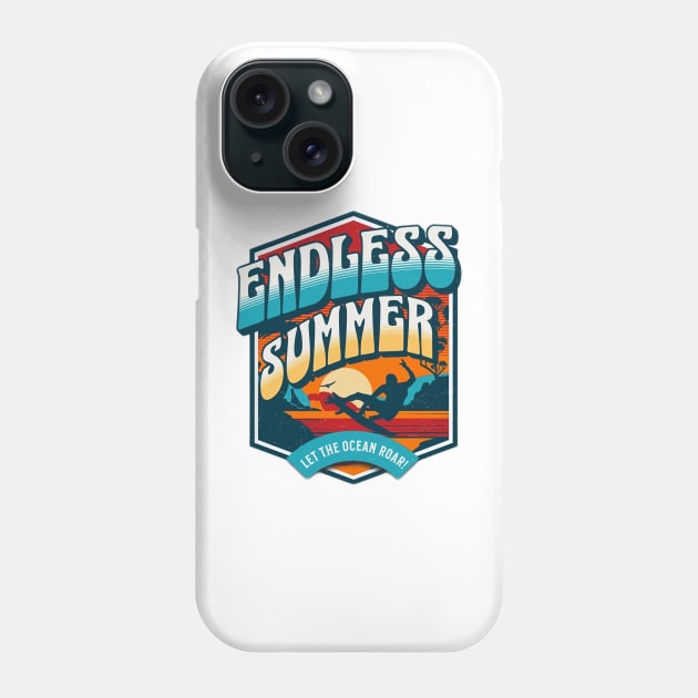 Endless Summer... Let the Ocean Roar! Phone Case by Bellinna