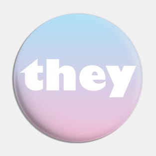 They - Pronoun Pin