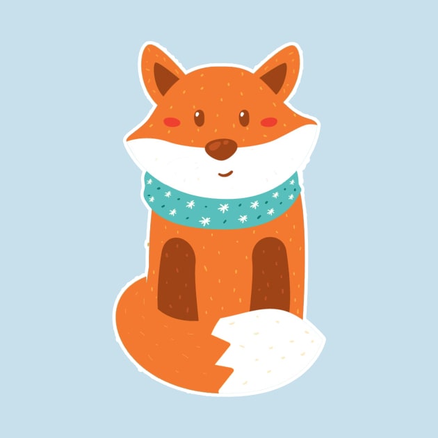 Winter Fox by LaPetiteBelette