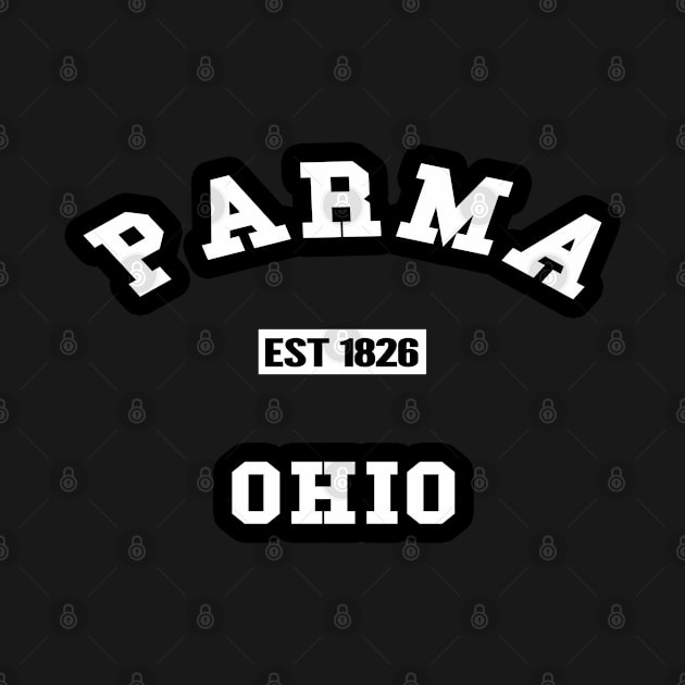 🏹 Parma Ohio USA Strong, Established 1826, City Pride by Pixoplanet