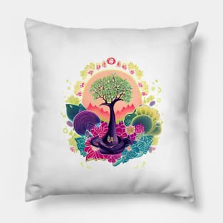 Japanese Art - Money Tree Pillow