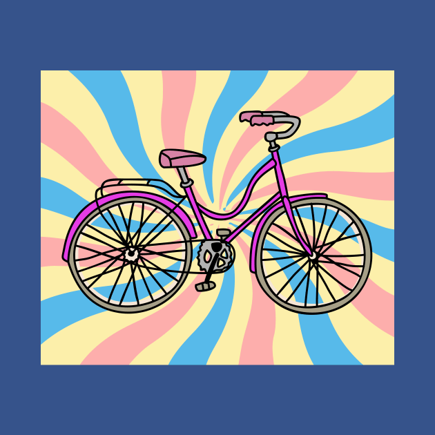 Retro Vintage Bicycle Biker Lover by flofin