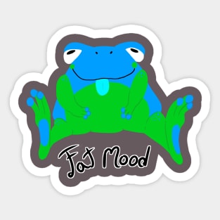 Frog Cottagecore Sticker – Big Moods