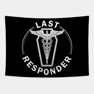 Last Responder Mortician Trocar Caduceus Tapestry