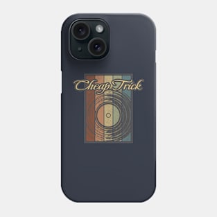 Cheap Trick Vynil Silhouette Phone Case