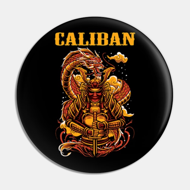 CALIBAN MERCH VTG Pin by citrus_sizzle