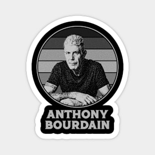 Anthony Bourdain retro Magnet