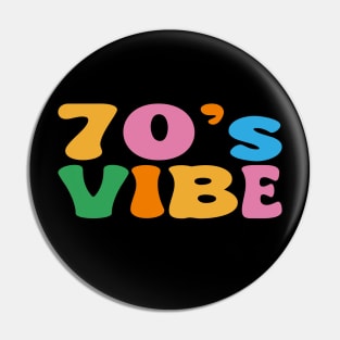 60's vibe Pin