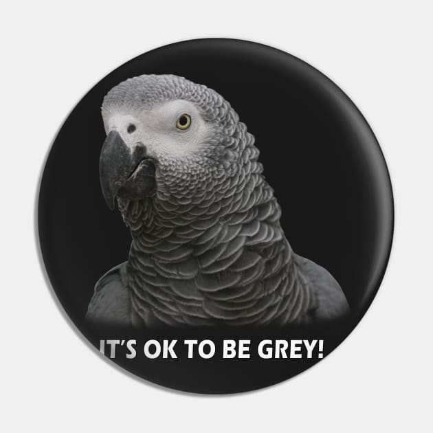 OK TO BE GREY Pin by JadeWelchBirds