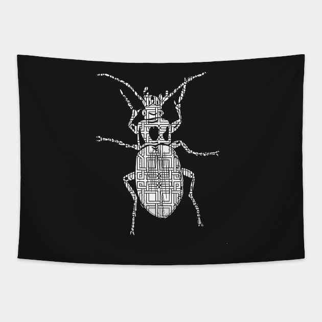 Beetle Bug Pattern Tapestry by bullshirter