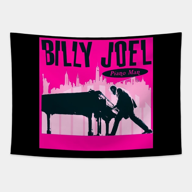 PIANO MAN BILLY Tapestry by GO WES