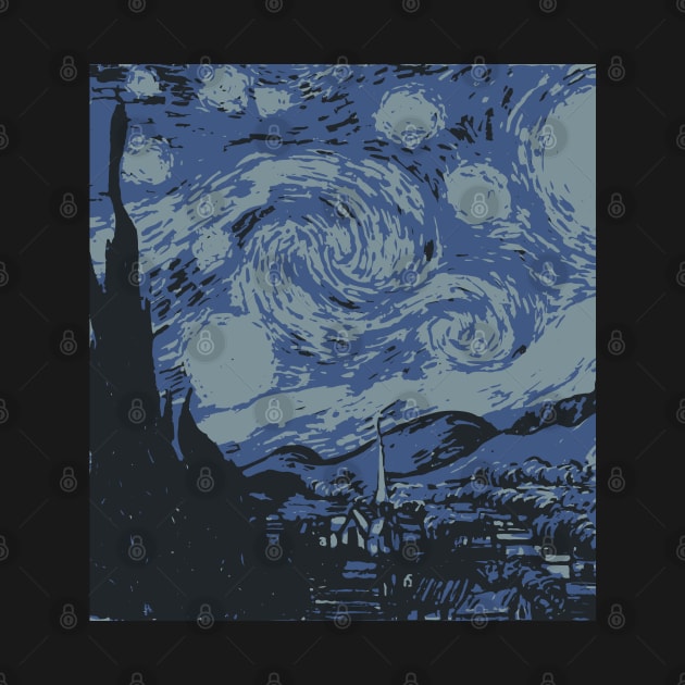 Abstract Starry Night by |NAME|