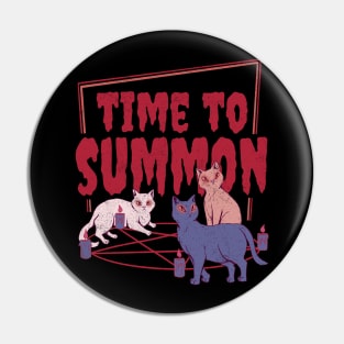 Feline Summoners Unite: Time to Summon Some Fun! Pin