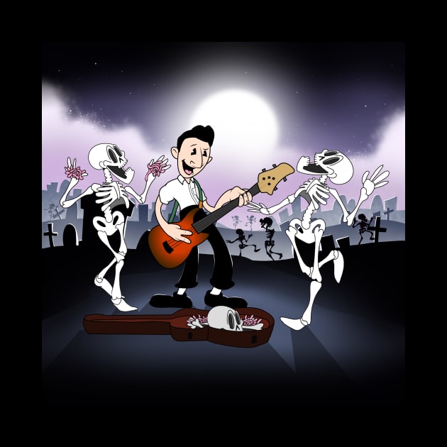 The Night That the Skeletons Came To Life (full bleed) by bradjbarry