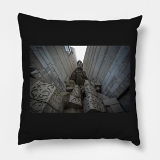 The Monument to 1300 Years of Bulgaria in Shumen, Bulgaria Pillow