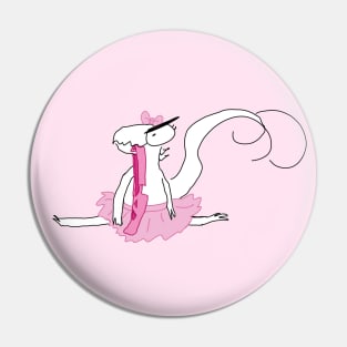 Ballerinasaurus Pin