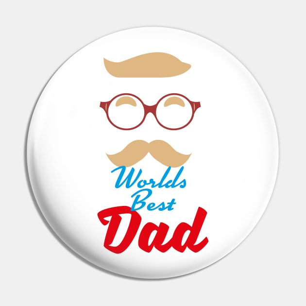 Worlds Best Dad Pin by nickemporium1