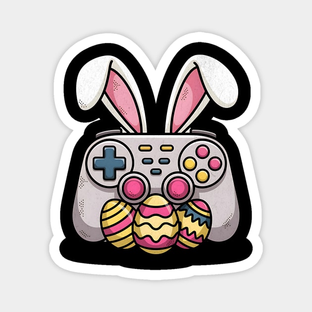 Easter Gaming Controller Design Magnet by Designed By Marty