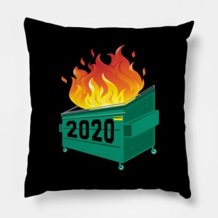 2020 Dumpster Fire Pillow