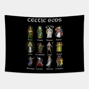 Celtic Mythology Gods Tapestry