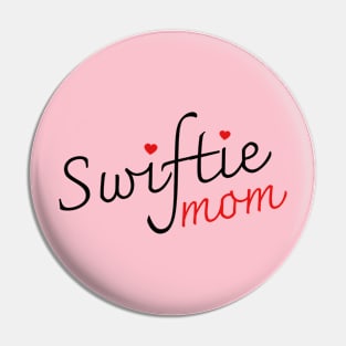 Swiftie Mom Red Pin