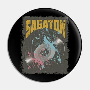 Sabaton Vintage Vynil Pin