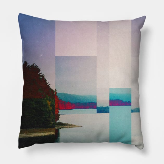 Nowhere Here Pillow by SeamlessOo