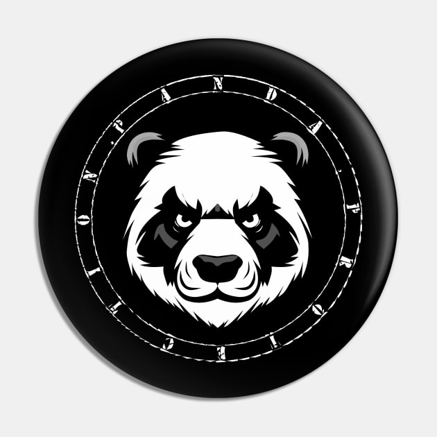 Panda Protection Pin by Hafifit