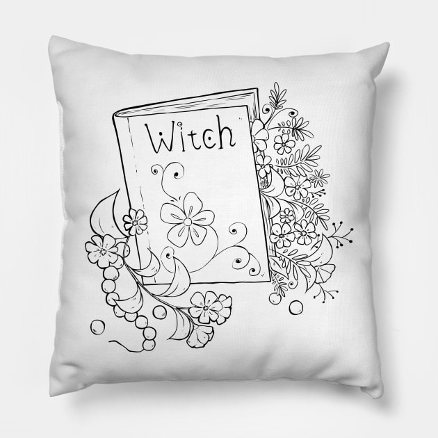 Magic Book Pillow by Mihi