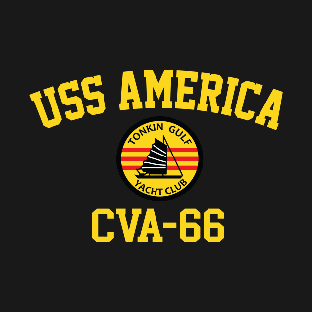 USS America CVA-66 Tonkin Gulf Yacht Club by Tonkin Gulf Yacht Club