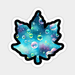 Bubble Leaf Magnet