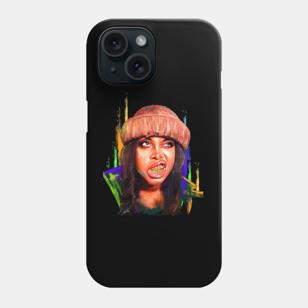 Erykah Badu Phone Case by Saraberlin