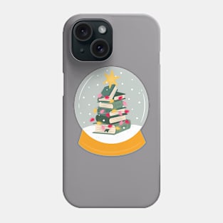 bookish tree snowglobe Phone Case