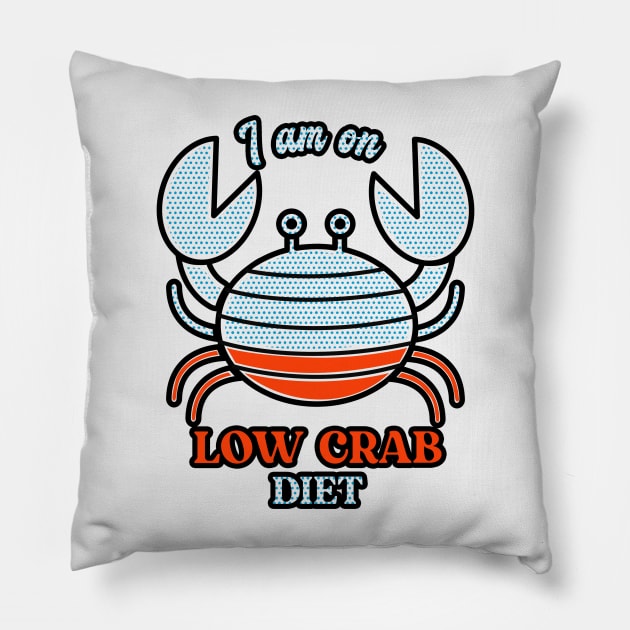 Low Crab diet Pillow by SashaShuba