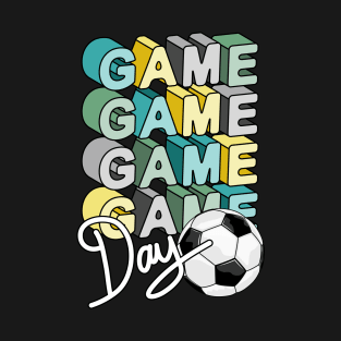 Soccer Game Day Artwork T-Shirt