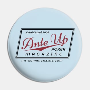 Ante Up Vintage Red Pin