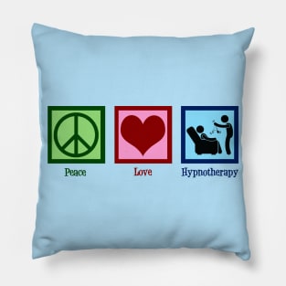 Peace Love Hypnotherapy Pillow