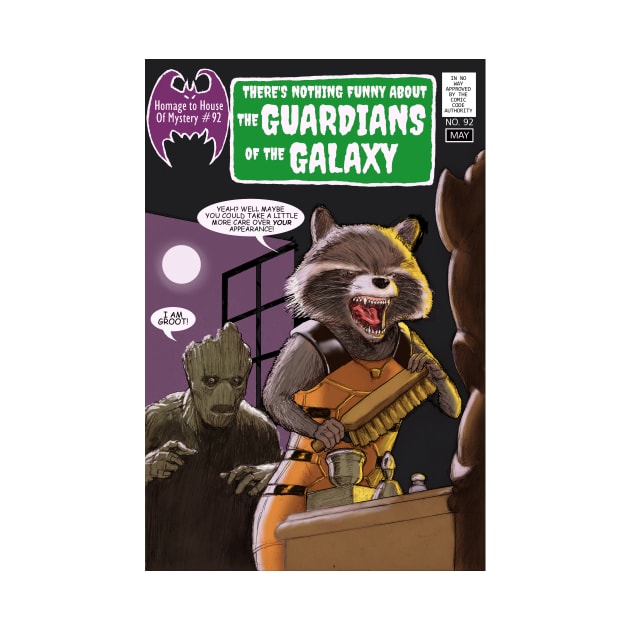 Guardians Of The Galaxy on House Of Mystery #92 by thecountingtree