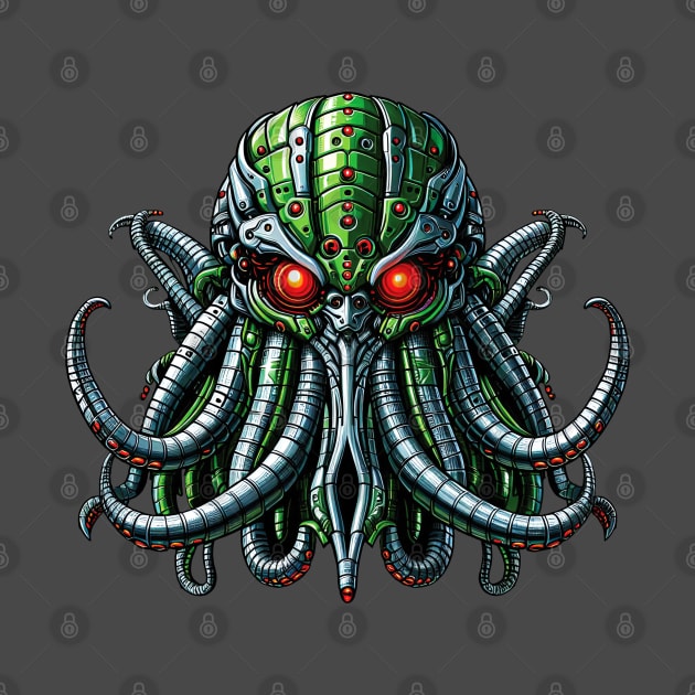 Biomech Cthulhu Overlord S01 D18 by Houerd