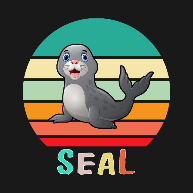 Vintage Retro Seal by adrinalanmaji