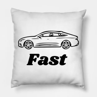 fast car Pillow