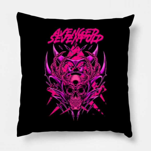 avenged dark world Pillow by TOSSS LAB ILLUSTRATION