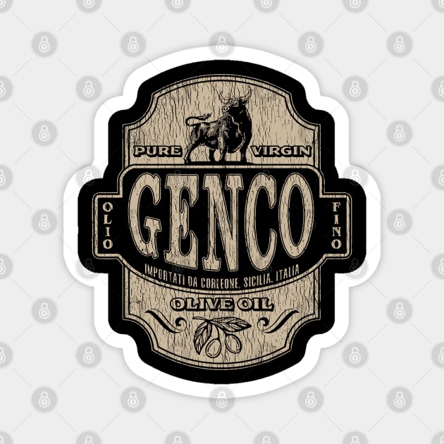 Genco Olive Oil Vintage Magnet by Talkad