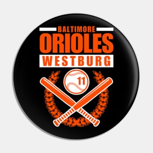 Baltimore Orioles Westburg 11 Baseball Retro Pin
