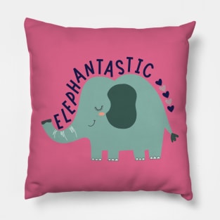 Cute Cartoon Animal Elephant Design Pillow