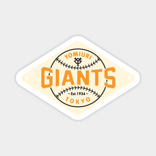 Yomiuri Tokyo Giants Diamond by Buck Tee Magnet