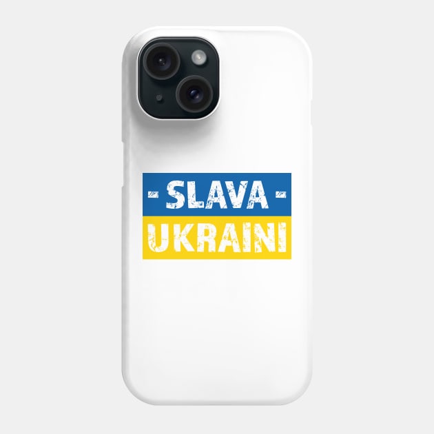 Slava Ukraini Phone Case by Pictandra