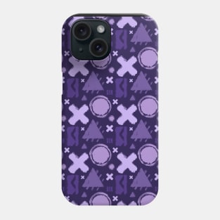 Ultra Violet Geometrix Phone Case