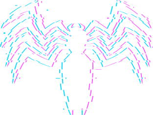 Glitch Symbiote Magnet