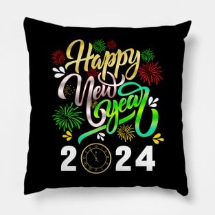 New Year Eve 2024 Merry Xmas Christmas Family Matching Pillow